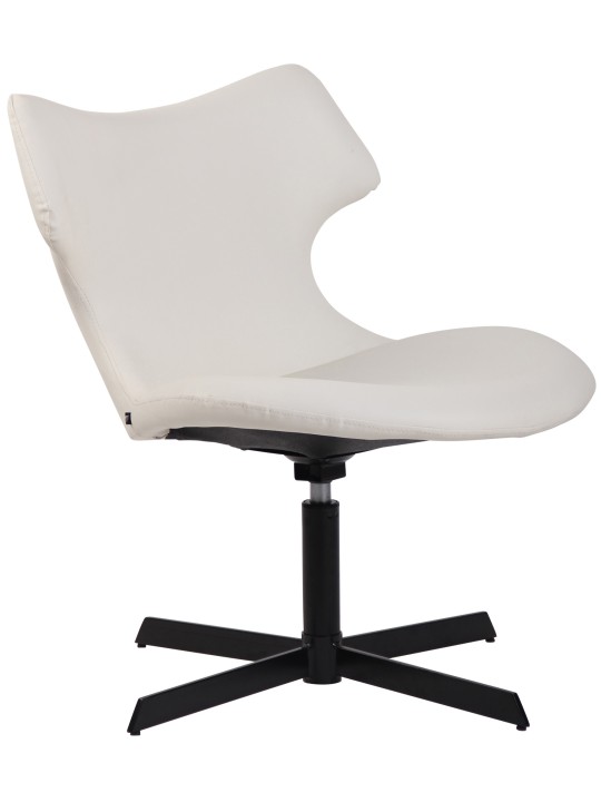 Tumbona Welland piel sintética, blanco Tumbona Welland piel sintética, blanco