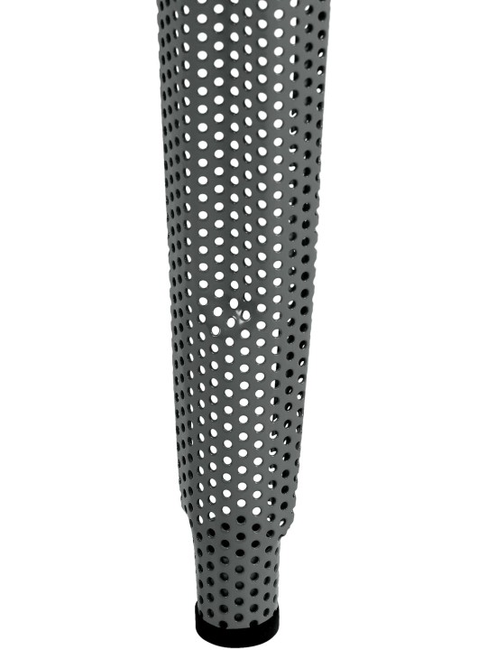 Juego de 4 taburetes de bar Fletcher, gris Juego de 4 taburetes de bar Fletcher, gris