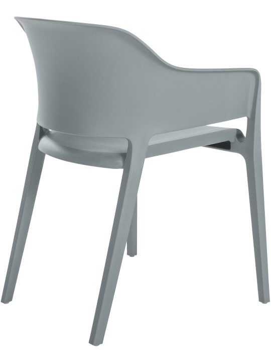 Silla apilable Puebla, gris Silla apilable Puebla, gris