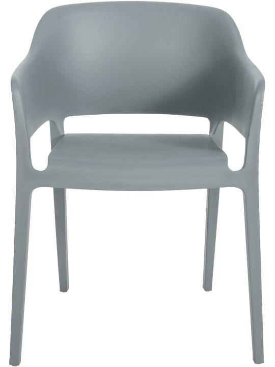 Silla apilable Puebla, gris Silla apilable Puebla, gris