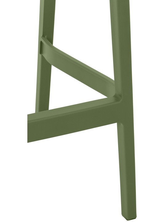 Juego de 2 taburetes de bar Maya, oliva Juego de 2 taburetes de bar Maya, oliva