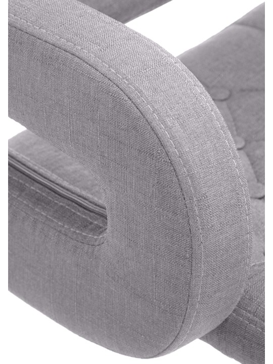 Taburete de bar Dublin FABRIC C, gris