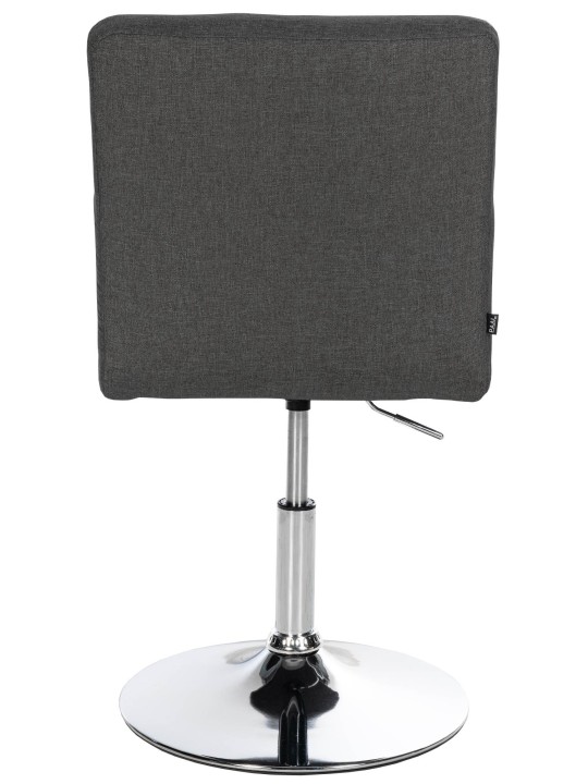 Conjunto de 2 sillas de comedor tela Elvas, gris oscuro Conjunto de 2 sillas de comedor tela Elvas, gris oscuro