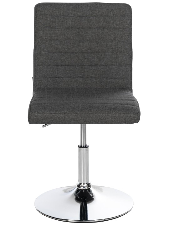 Conjunto de 2 sillas de comedor tela Elvas, gris oscuro Conjunto de 2 sillas de comedor tela Elvas, gris oscuro