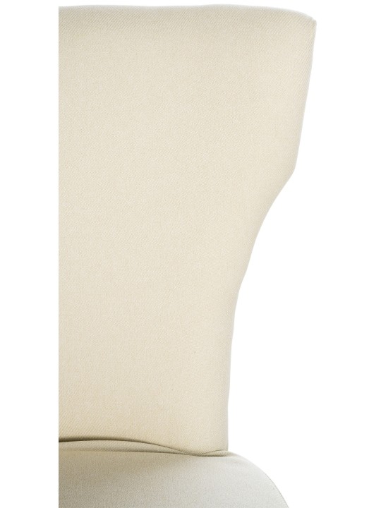 Silla de comedor Zadar tela envejecida-oscura, crema Silla de comedor Zadar tela envejecida-oscura, crema