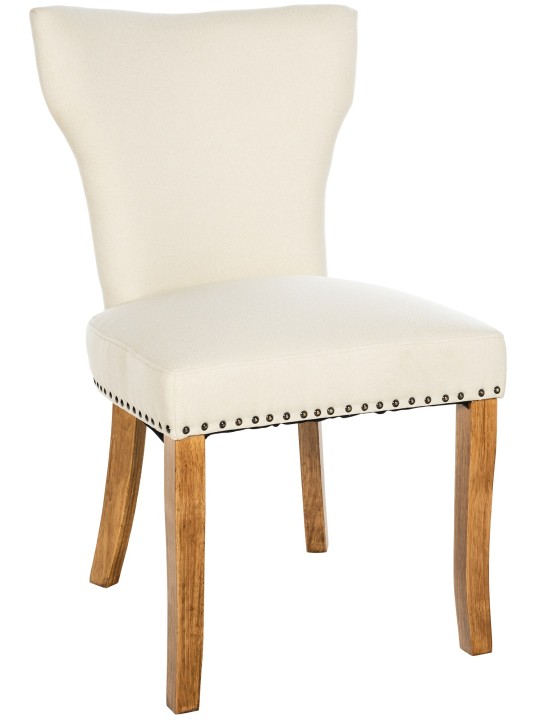Silla de comedor Zadar tela antiguo-claro, crema Silla de comedor Zadar tela antiguo-claro, crema