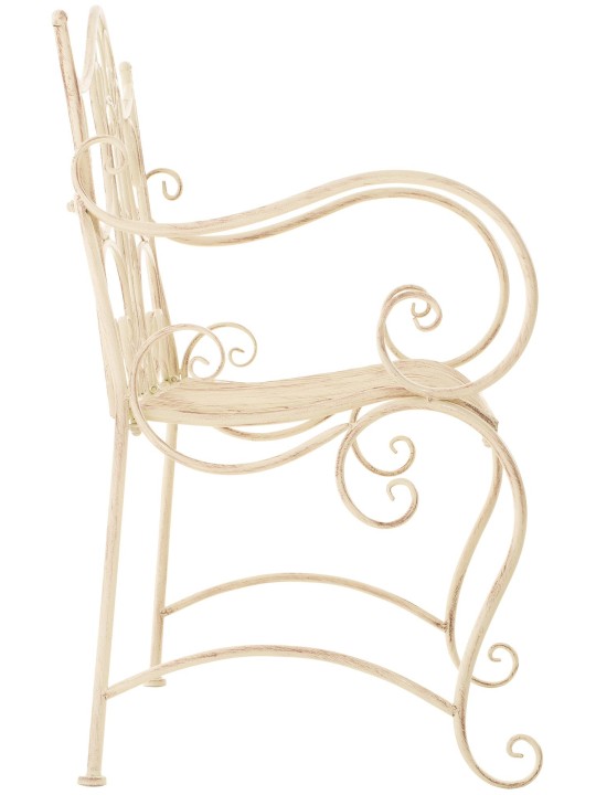 Banco de jardín Tara, crema antiguo Banco de jardín Tara, crema antiguo