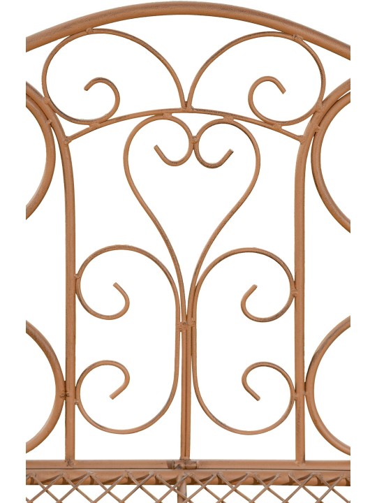 Banco de jardín Tara, marrón antiguo