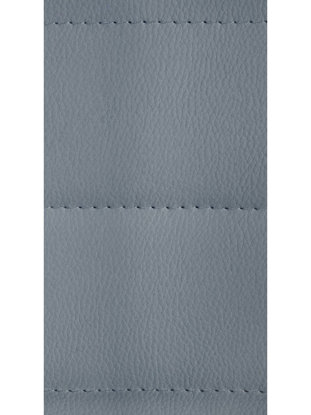 Juego de 2 taburetes de bar Lex piel sintética W, gris