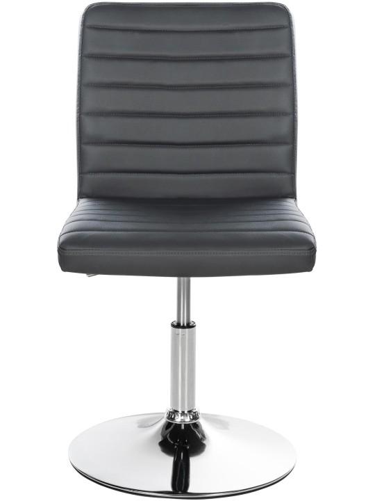 Juego de 2 sillas de comedor Elvas piel sintética, gris Juego de 2 sillas de comedor Elvas piel sintética, gris