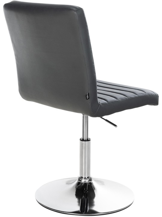 Juego de 2 sillas de comedor Elvas piel sintética, gris Juego de 2 sillas de comedor Elvas piel sintética, gris