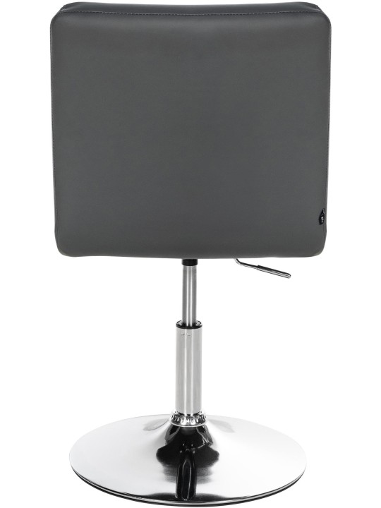 Juego de 2 sillas de comedor Elvas piel sintética, gris Juego de 2 sillas de comedor Elvas piel sintética, gris