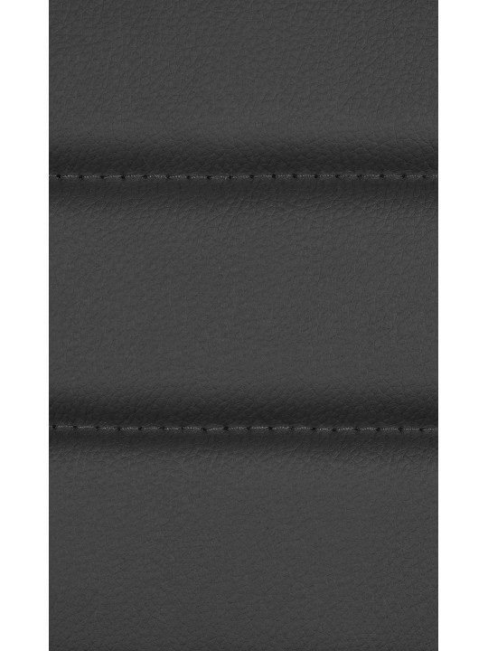 Juego de 2 sillas de comedor Elvas piel sintética, negro