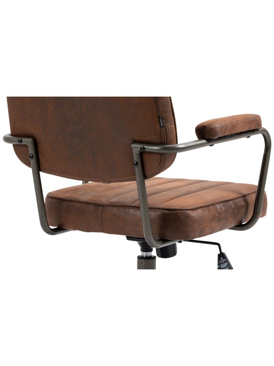 Silla de oficina Natrona, coñac