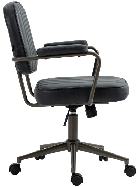 Silla de oficina Natrona, negro antiguo