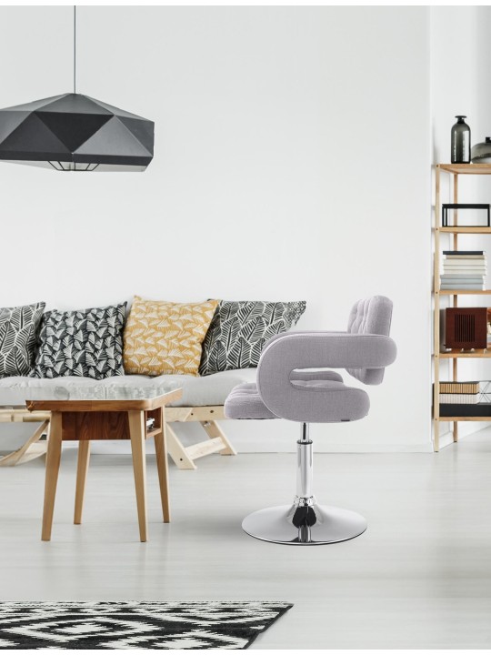 Tumbona tela Dublin, gris Tumbona tela Dublin, gris