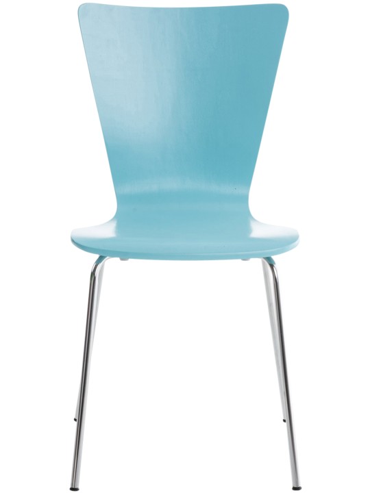 Silla de visita Aaron, azul claro