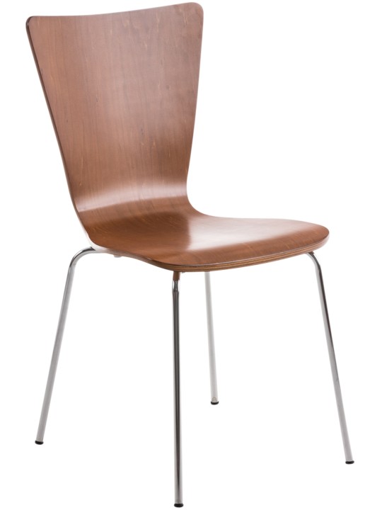 Silla de visita Aaron, marrón