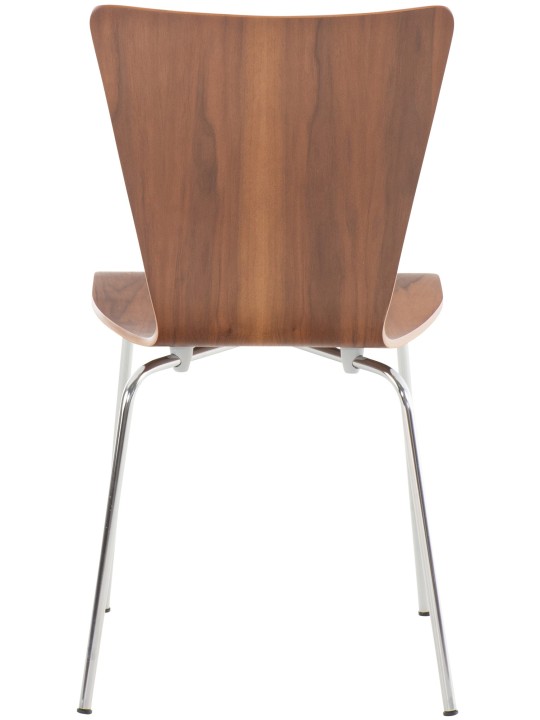 Silla de visita Aaron, nogal