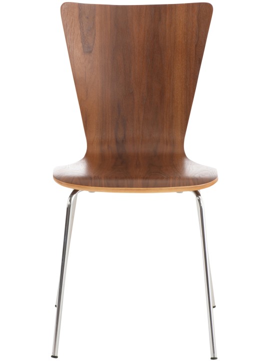 Silla de visita Aaron, nogal