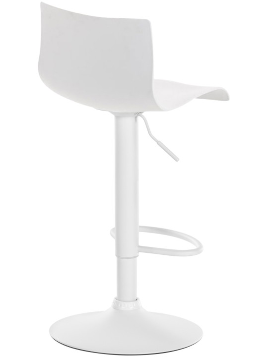 Taburete de bar Hoover W, blanco Taburete de bar Hoover W, blanco