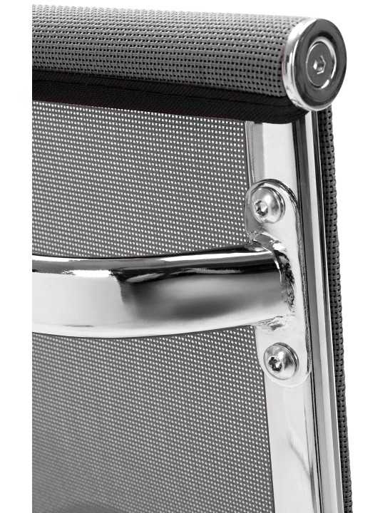 Silla de visita Brenda, gris