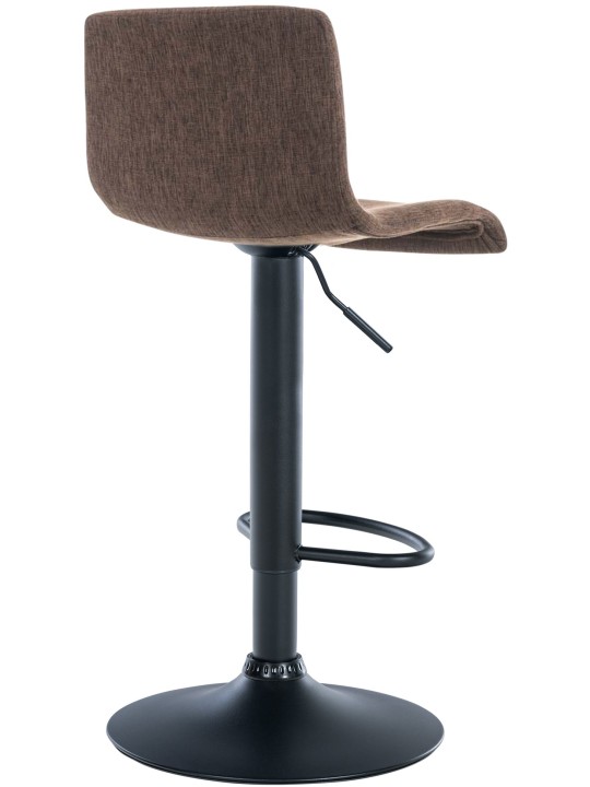 Taburete de bar Hoover tela B, marrón