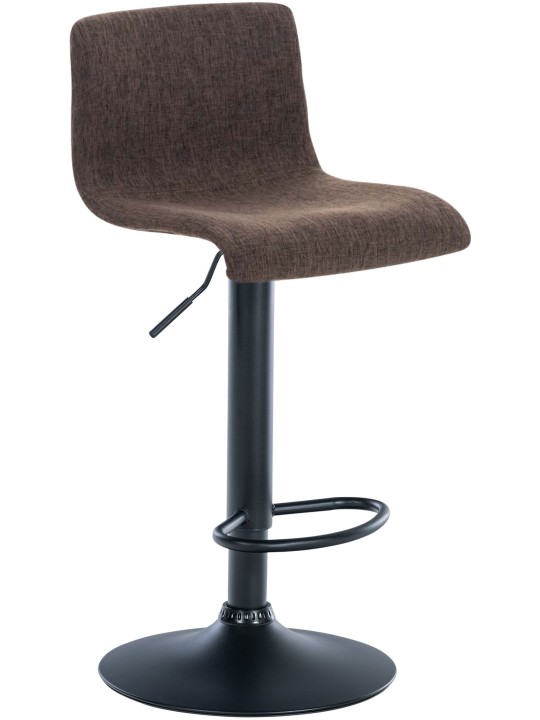 Taburete de bar Hoover tela B, marrón