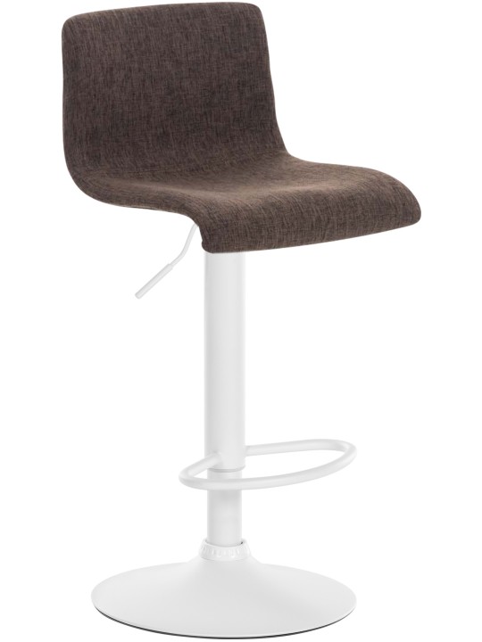 Taburete de bar Hoover tela W, marrón Taburete de bar Hoover tela W, marrón