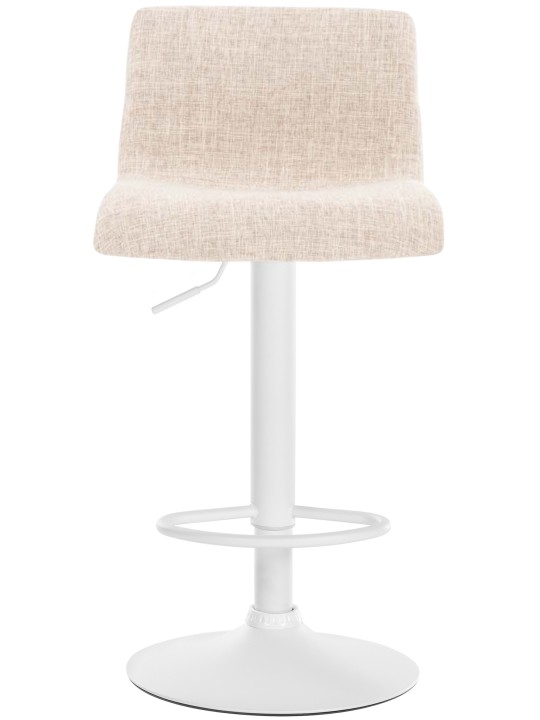 Taburete de bar Hoover tela W, crema Taburete de bar Hoover tela W, crema