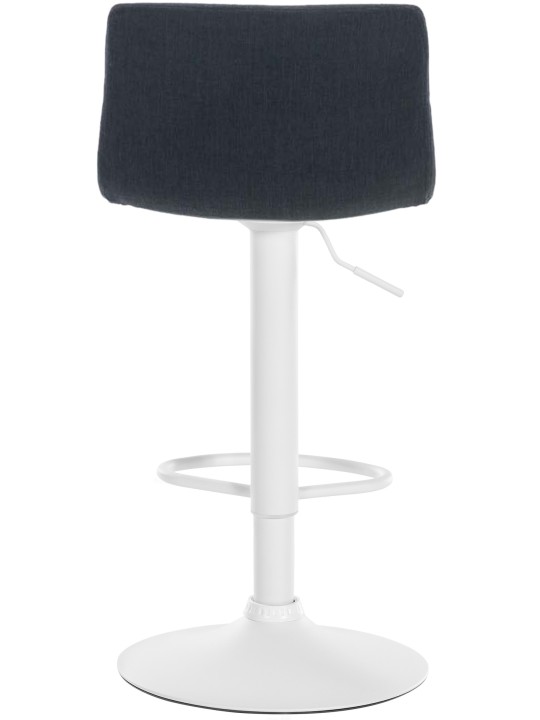 Taburete de bar Hoover tela W, negro