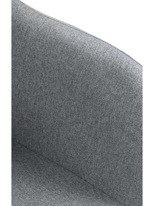 Taburete de bar Natoma tela, gris Taburete de bar Natoma tela, gris