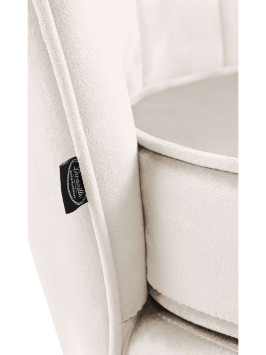 Silla Rosita terciopelo, crema Silla Rosita terciopelo, crema