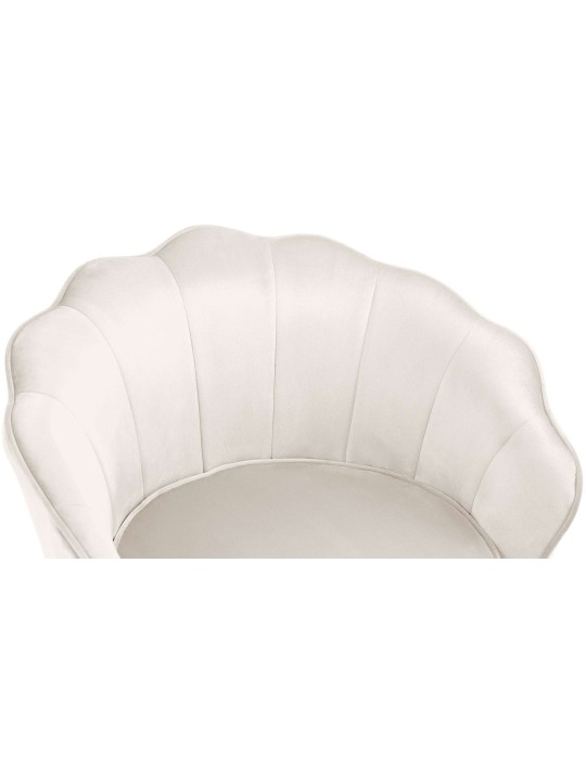 Silla Rosita terciopelo, crema Silla Rosita terciopelo, crema