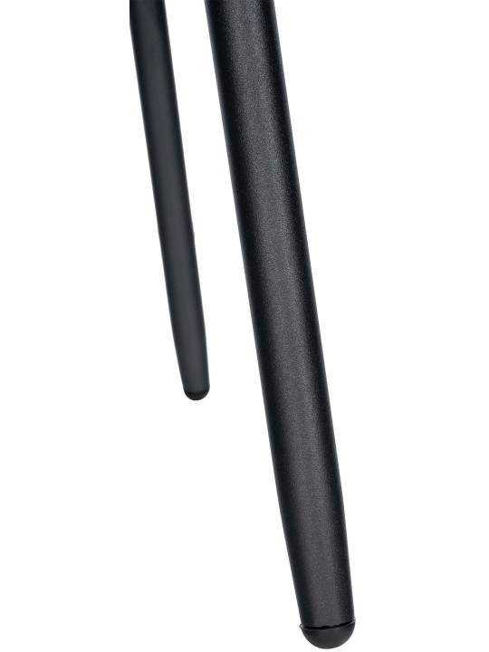 Taburete de bar Weston de piel sintética, gris Taburete de bar Weston de piel sintética, gris