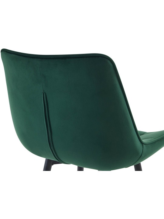 Taburete de bar Dartford terciopelo, verde Taburete de bar Dartford terciopelo, verde