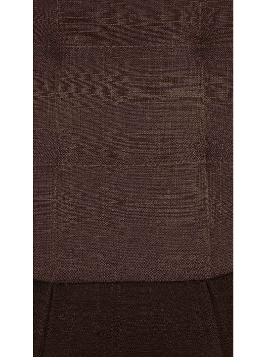 Taburete de bar Elmore tela B, marrón