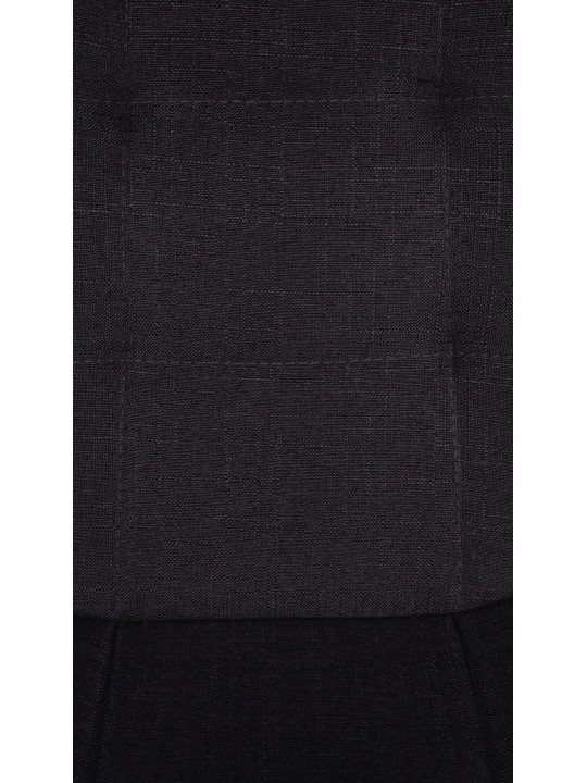 Taburete de bar Elmore tela C, negro