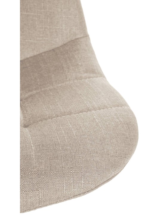 Taburete de bar Elmore tela W, crema Taburete de bar Elmore tela W, crema