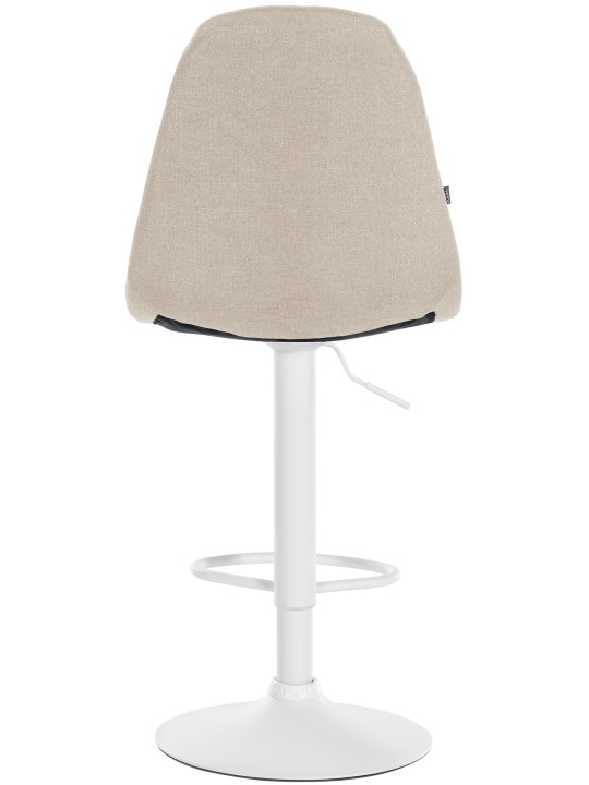 Taburete de bar Elmore tela W, crema Taburete de bar Elmore tela W, crema