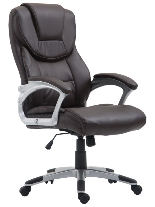 Silla de oficina Texas V2, marrón