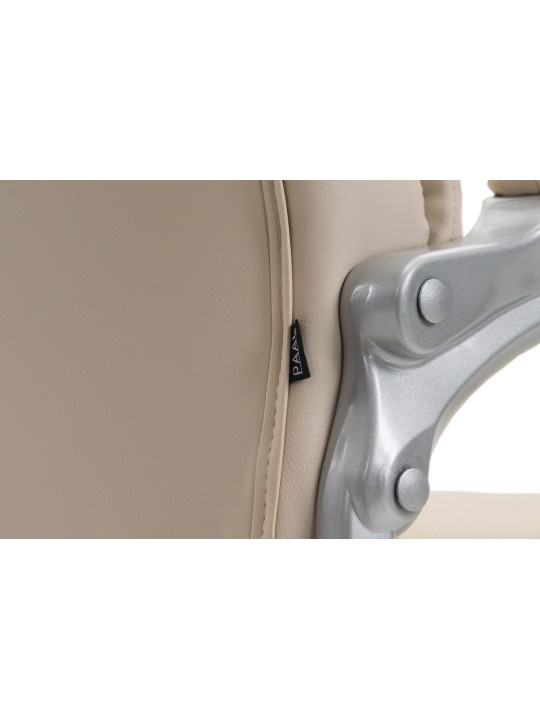 Silla de oficina Texas V2, crema
