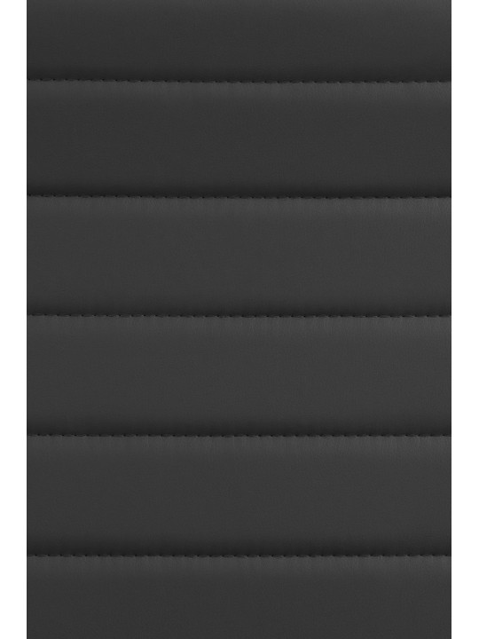 Silla de oficina Havana polipiel, negro