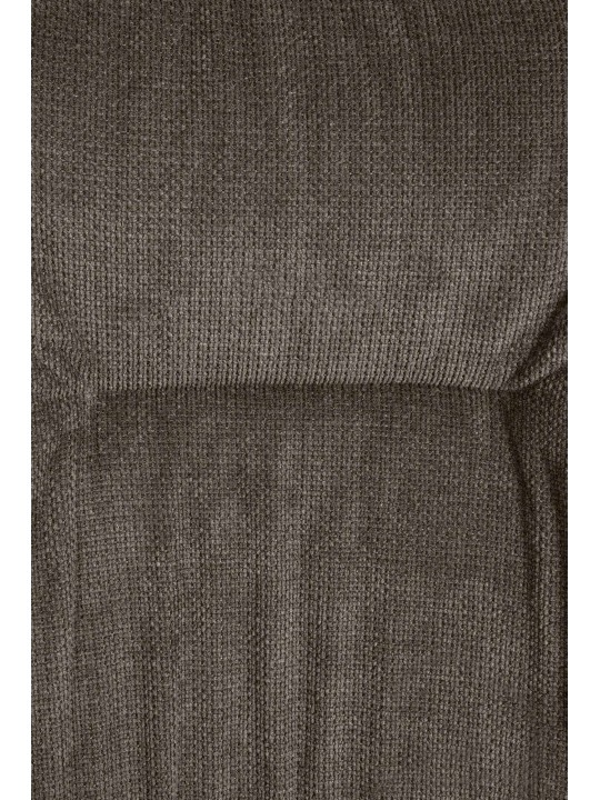 Silla de comedor Jules tela, gris oscuro
