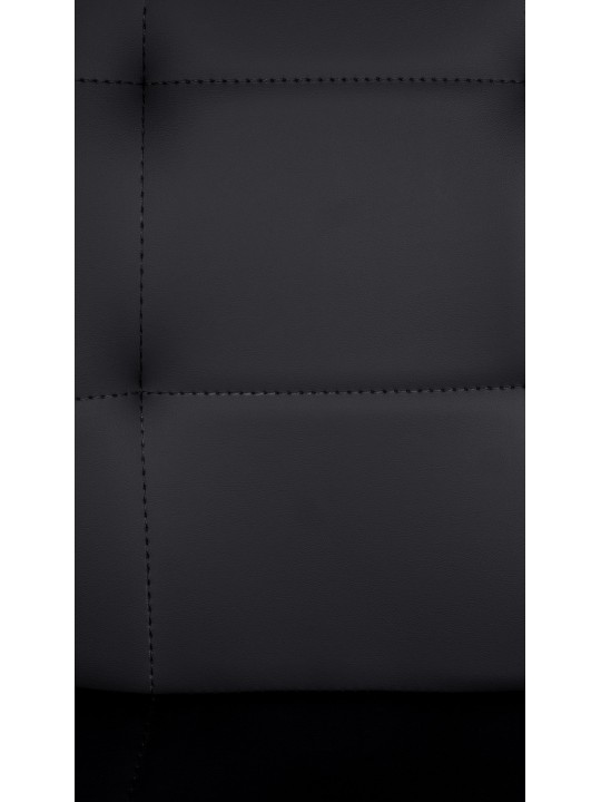 Taburete de bar Elmore piel sintética B, negro Taburete de bar Elmore piel sintética B, negro