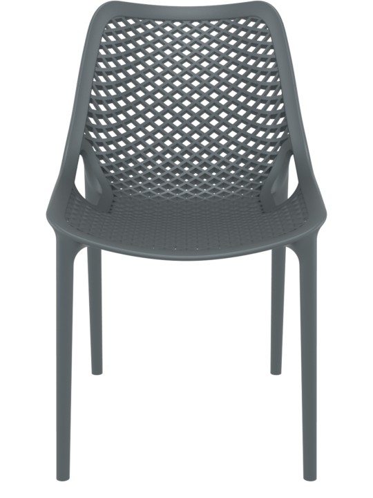 Silla Aire, gris oscuro