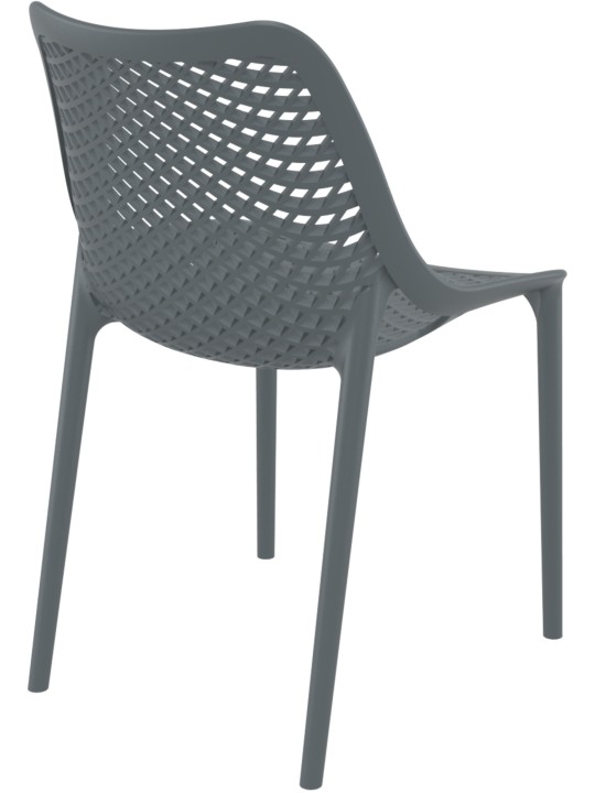 Silla Aire, gris oscuro