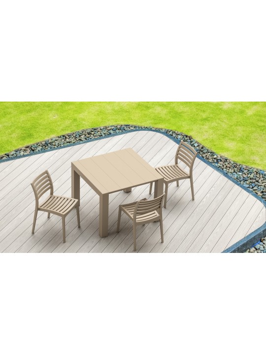 Silla Ares, color fango