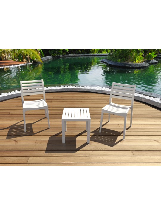 Silla Ares, blanco Silla Ares, blanco