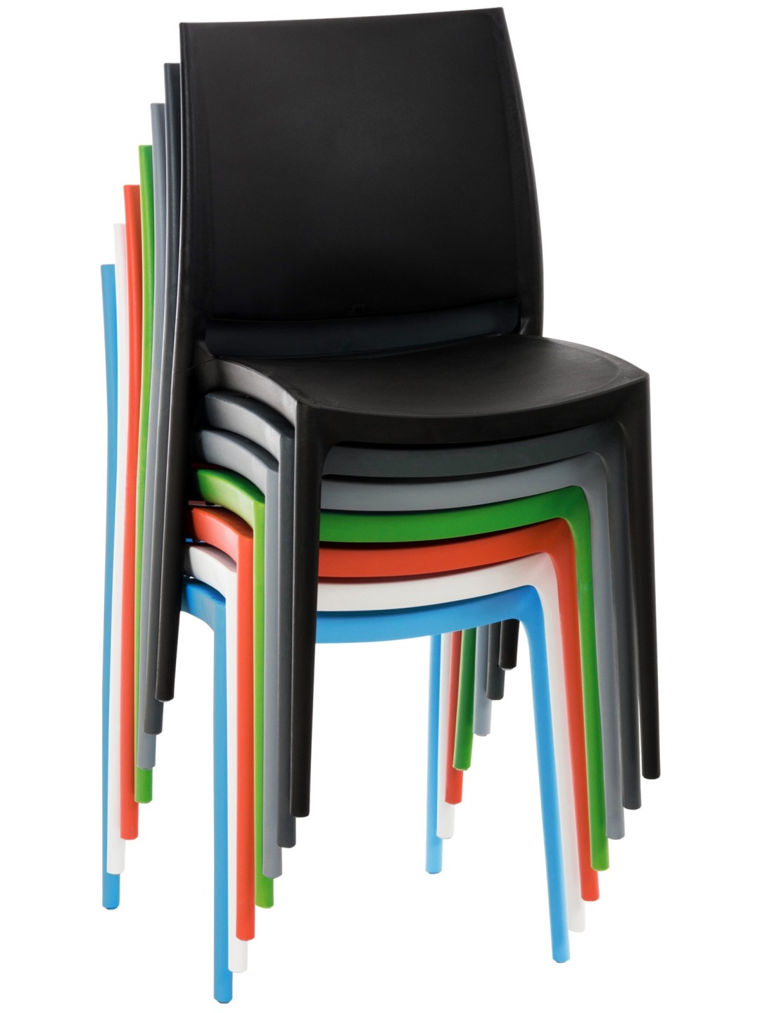 Conjunto de 2 sillas Meton, naranja